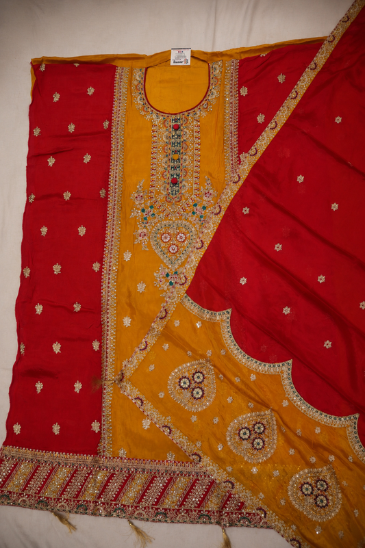 The Premium Designer Elegant Dress Material Suit