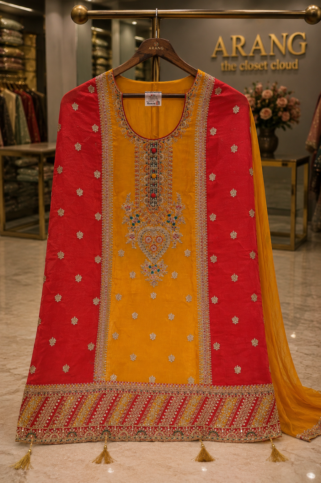 The Premium Designer Elegant Dress Material Suit