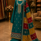 The Premium Designer Elegant Dress Material Suit With Heavy Dupatta