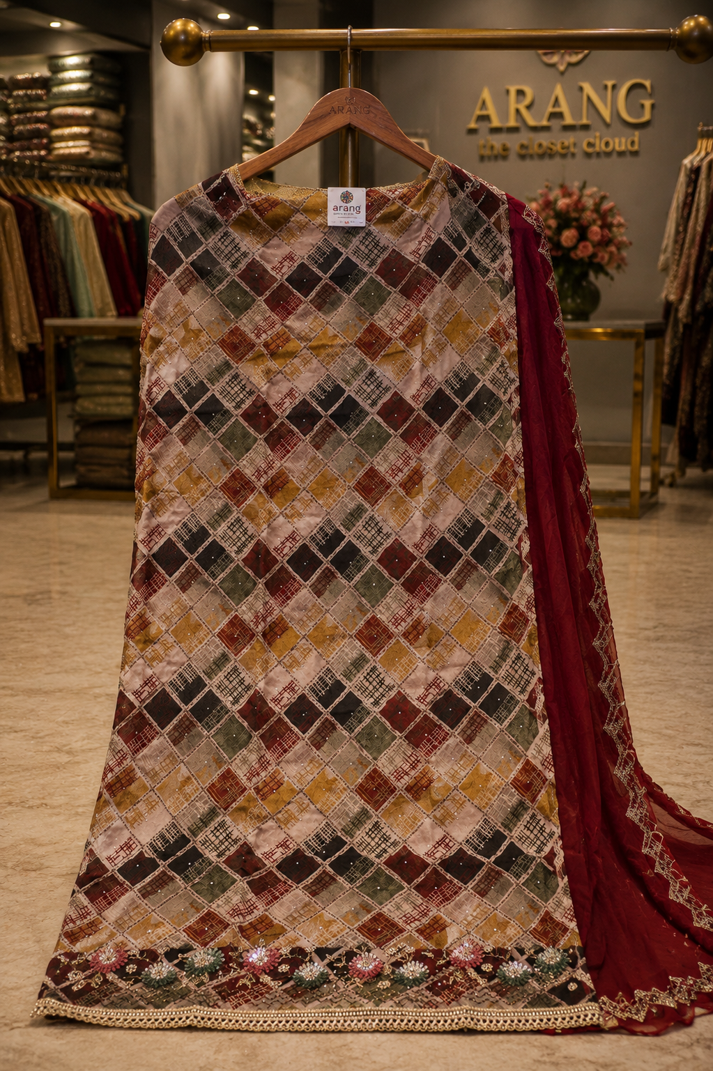 Premium Designer Elegant Dress Material Suit