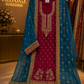 The Premium Designer Double Color Style Dress Material Suit