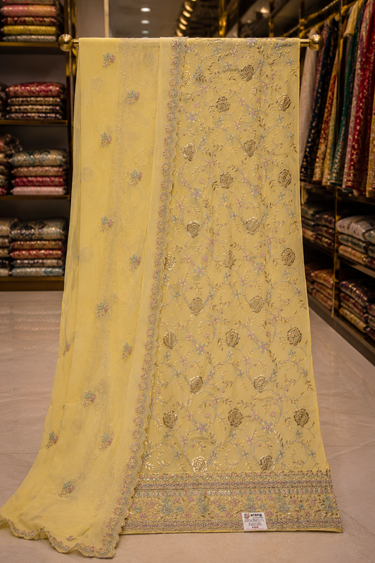 The Elegant Premium Designer Dress Material Suit