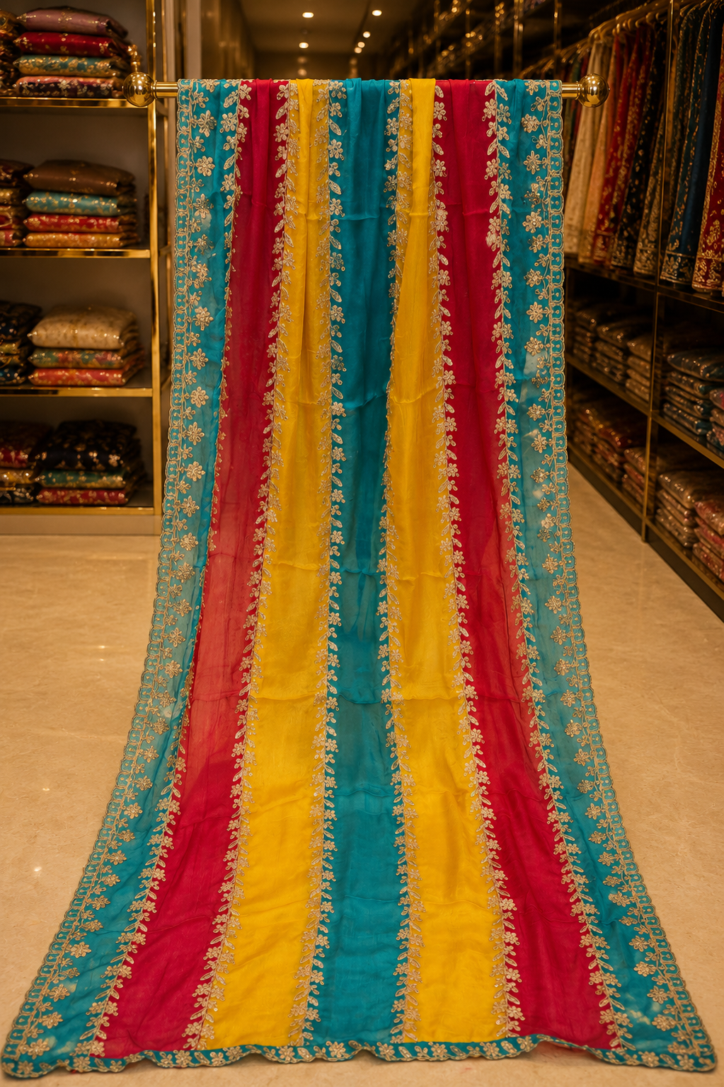 The Premium Designer Luxury Style Dress Material Suit