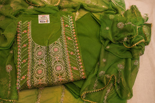 The Elegant Premium Pakistani Designer Dress Material Suit