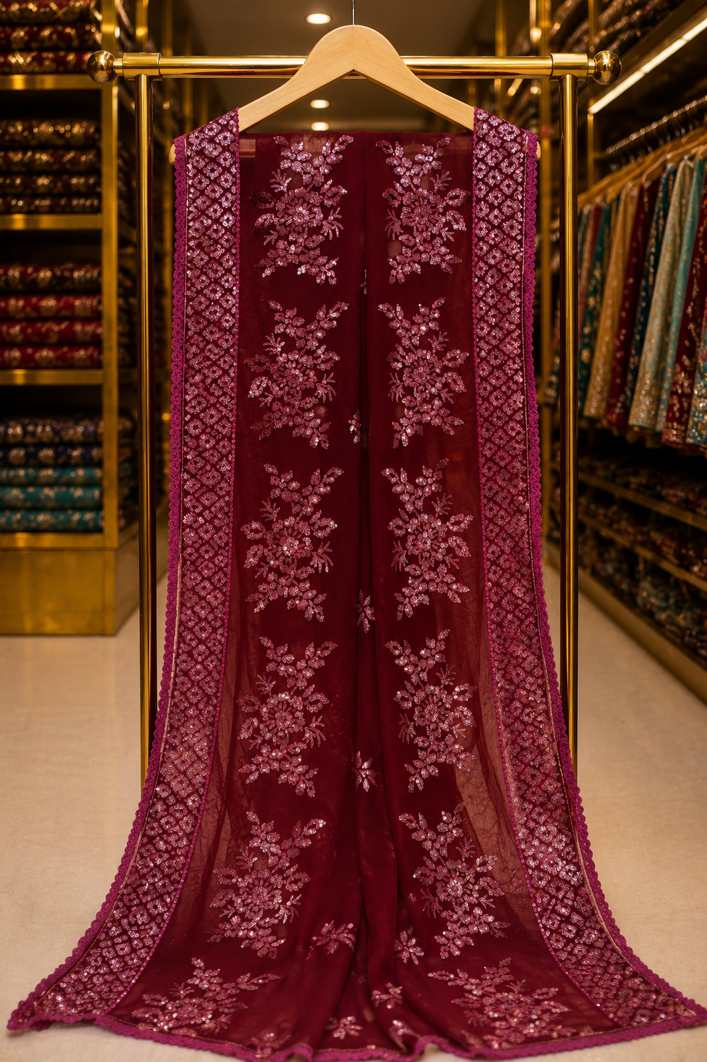 The Premium Designer Luxury Style Dress Material Suit