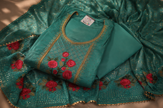 The Designer Pakistani Style Dress Material Suit