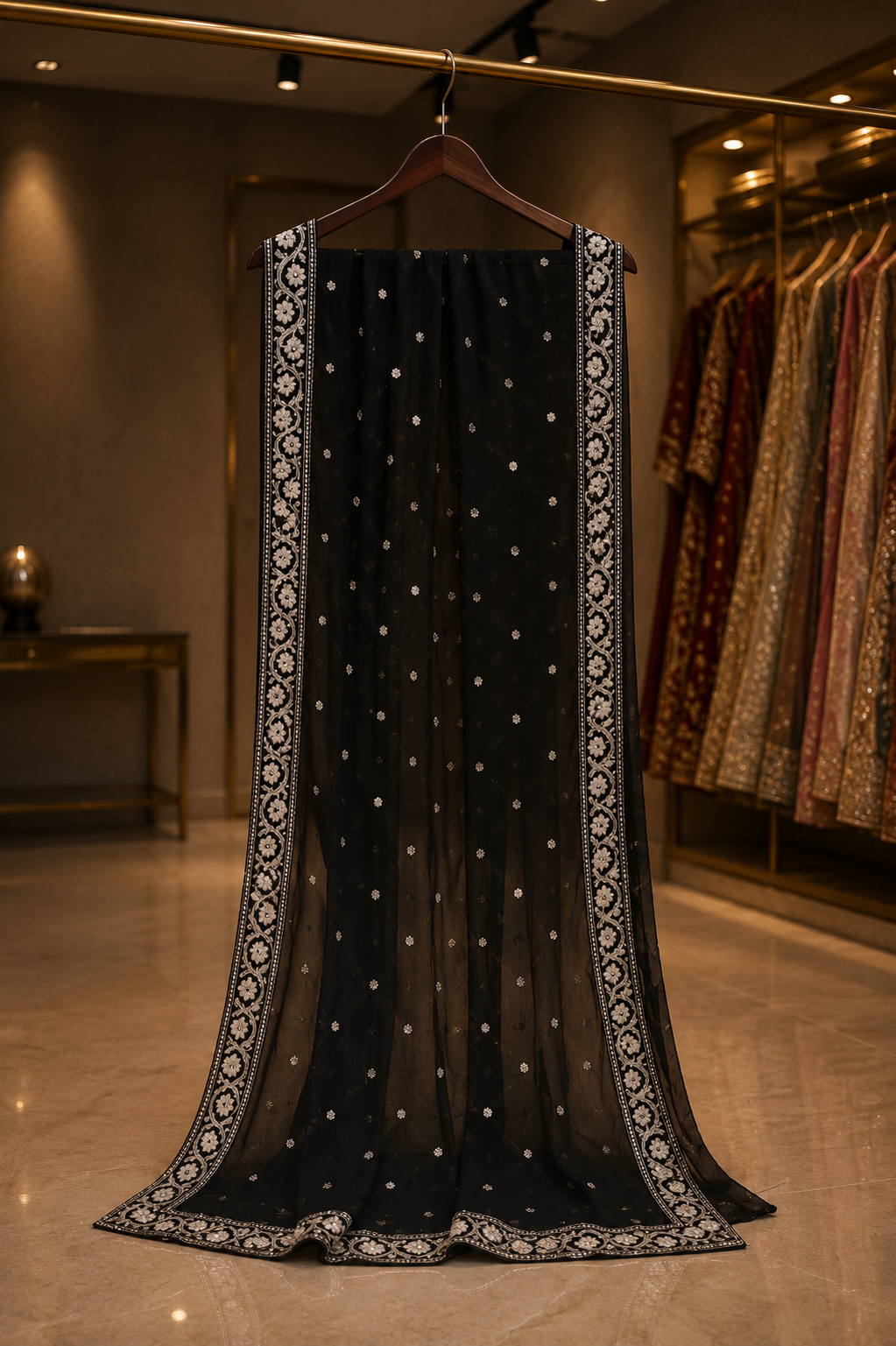The Elegant Style Pakistani Dress Material Suit