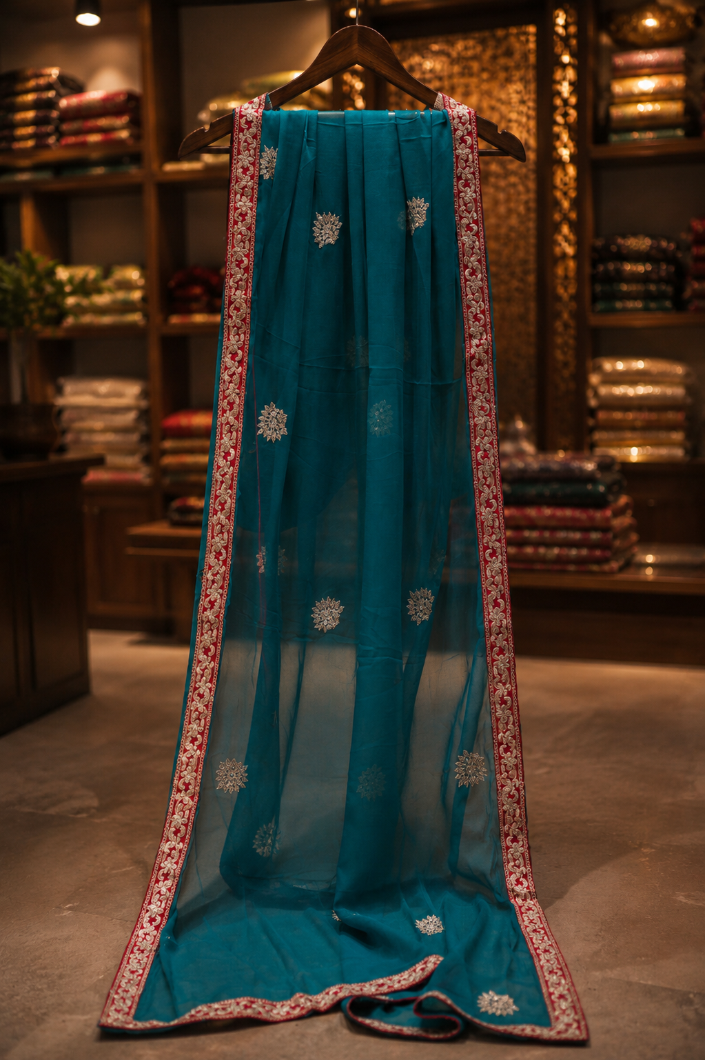 The Designer Pakistani Style Dress Material Suit