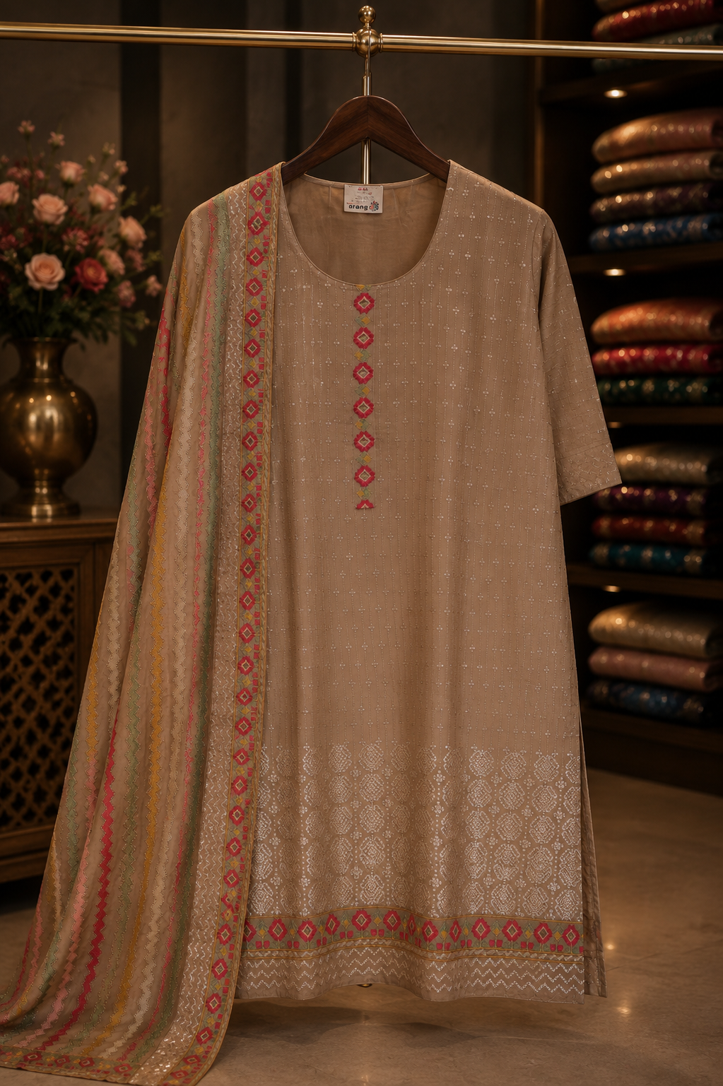 The Designer Luxury Style Dress Material Suit