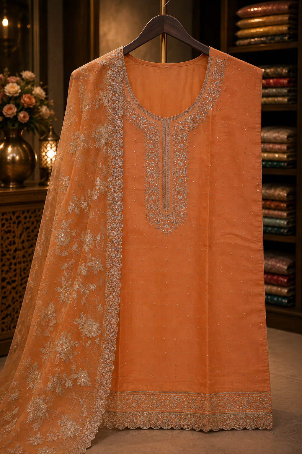The Designer Style Dress Material Suit