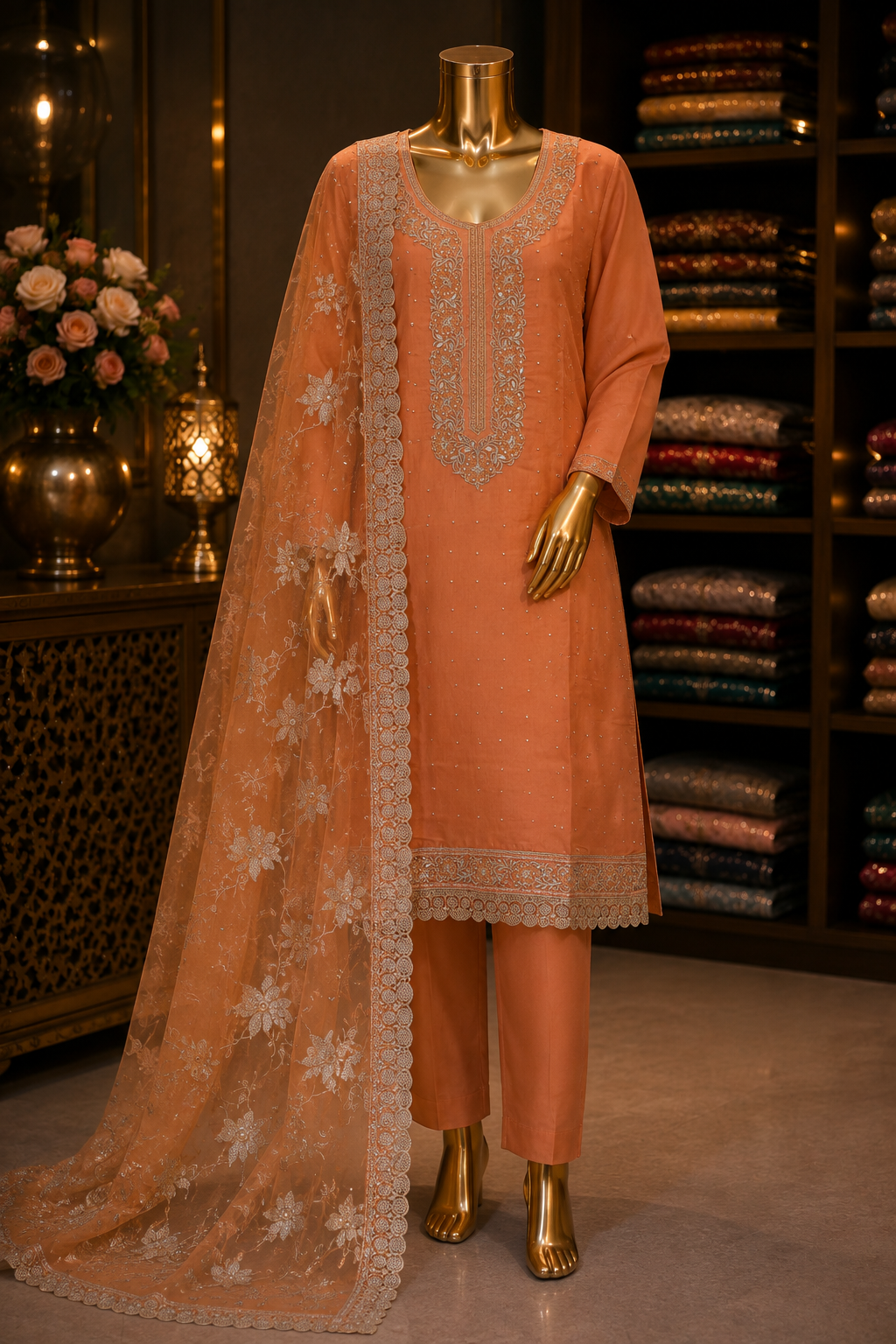 The Designer Style Dress Material Suit