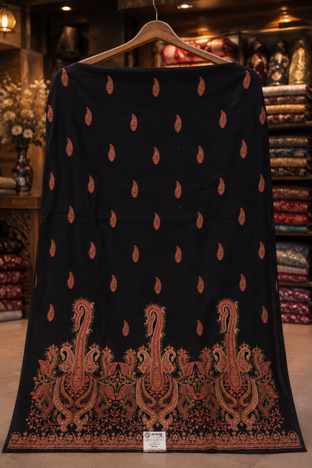 The Designer Luxury Kashmiri Work Style Dress Material Suit