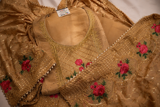 The Designer Pakistani Style Dress Material Suit