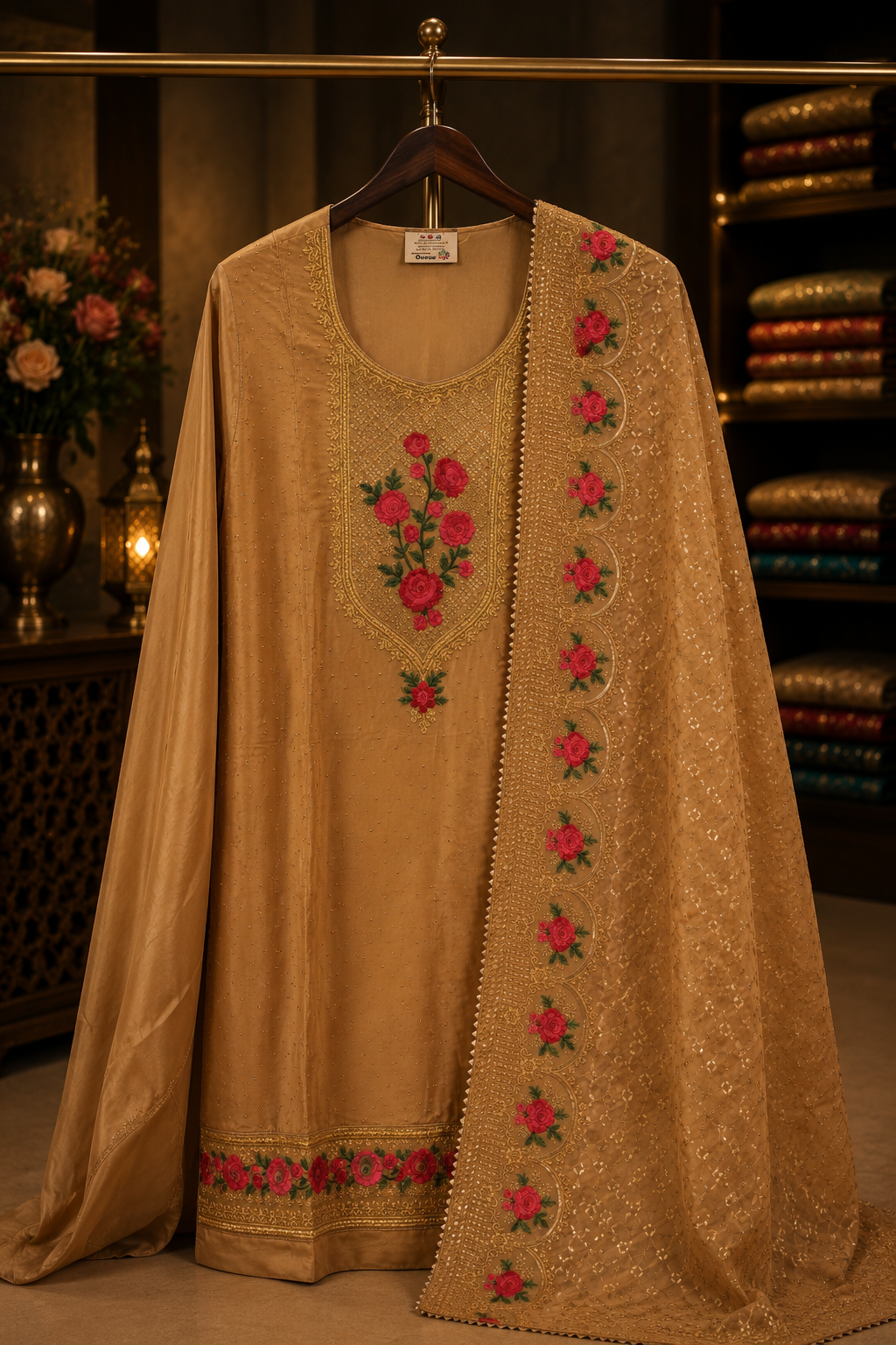 The Designer Pakistani Style Dress Material Suit
