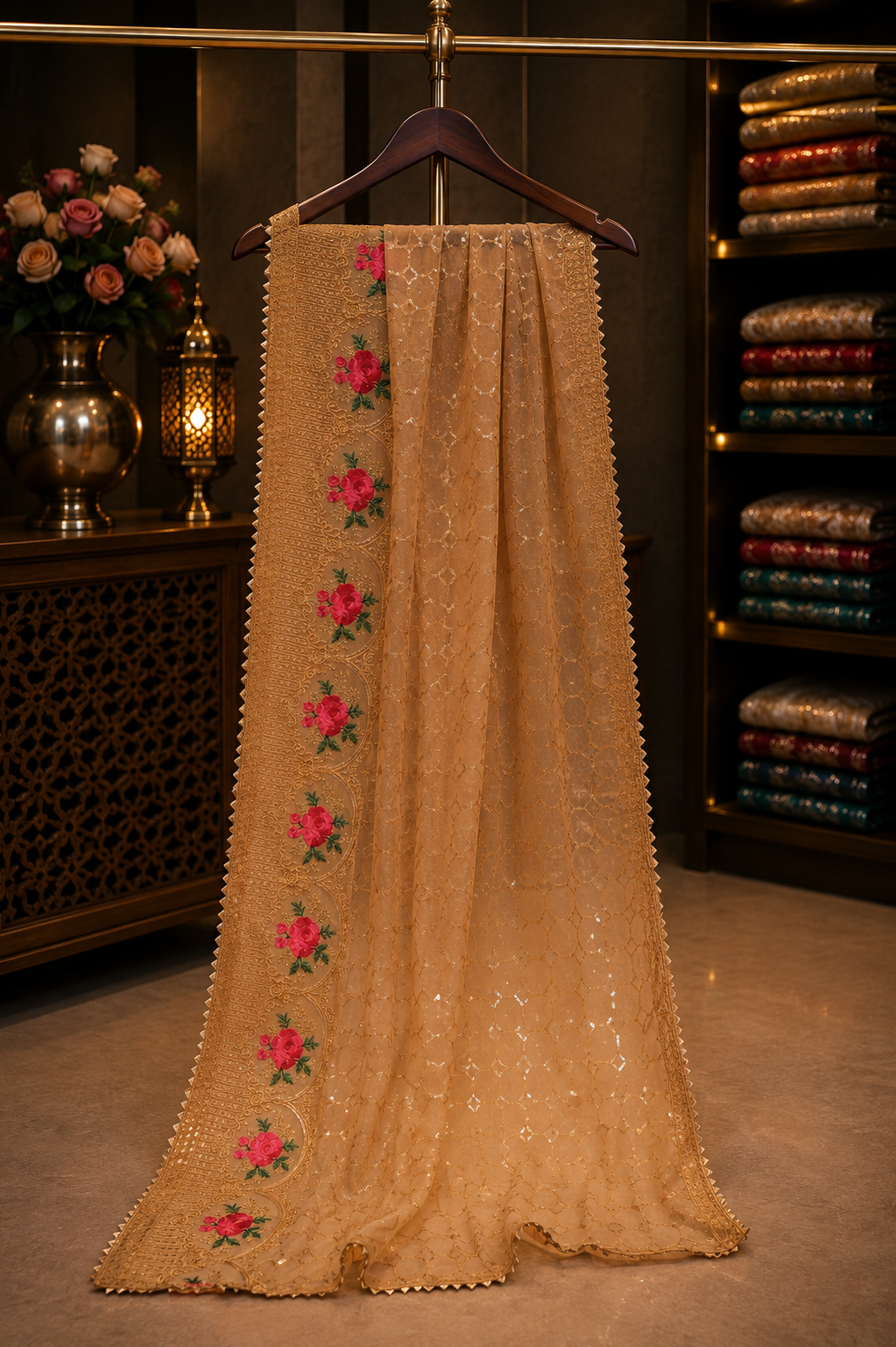 The Designer Pakistani Style Dress Material Suit