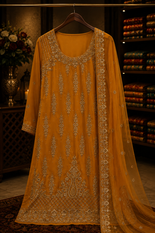The Premium Designer Dress Material Suit