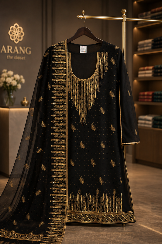 The Designer Elegant Dress Material Suit