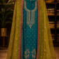 The Premium Designer Double Color Style Dress Material Suit
