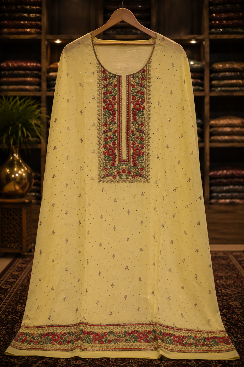 The Premium Designer Wear Dress Material Suit