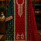 The Premium Designer Double Color Style Dress Material Suit