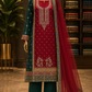 The Premium Designer Double Color Style Dress Material Suit