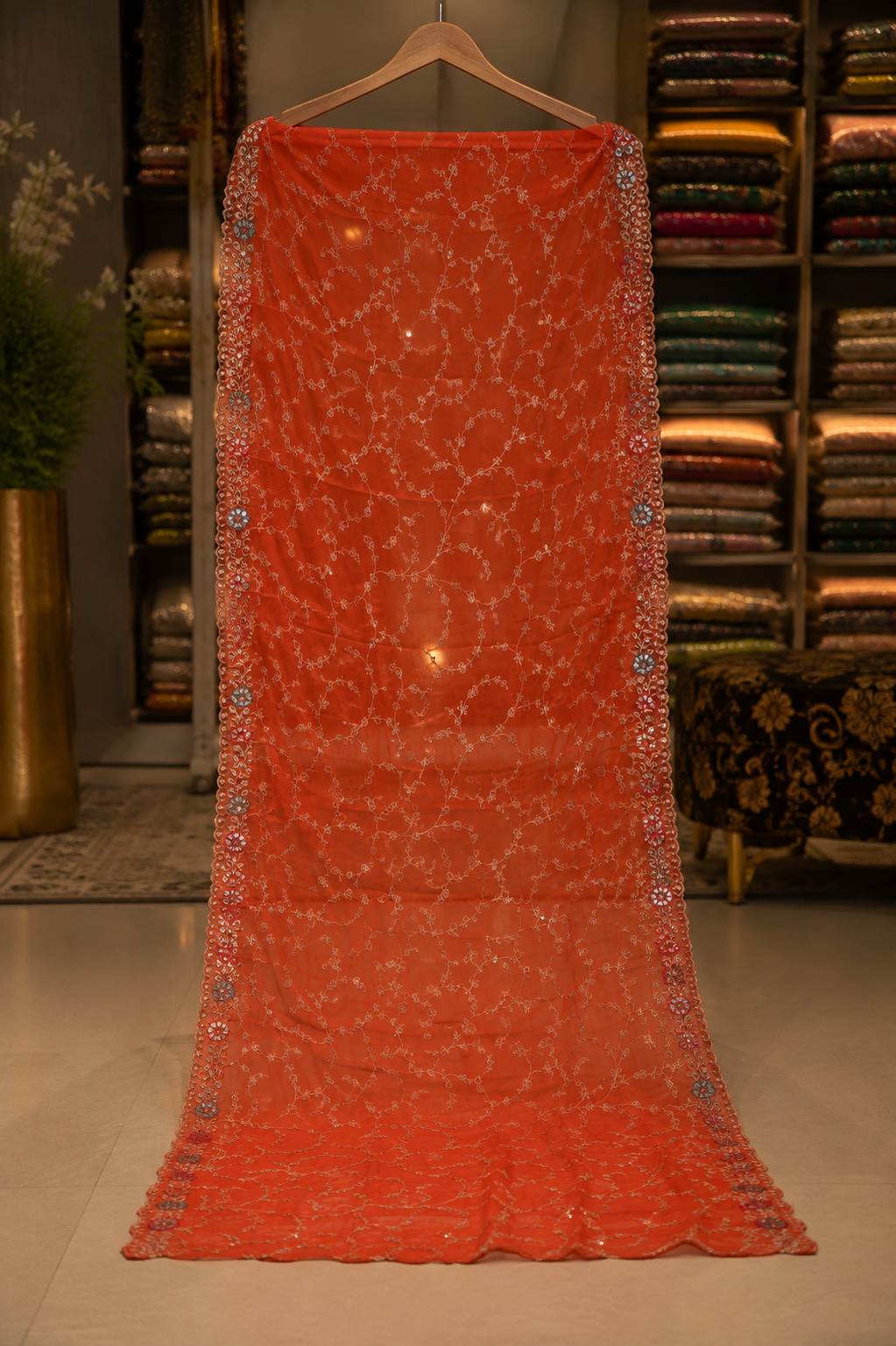 The Premium Designer Pakistani Dress Material Suit