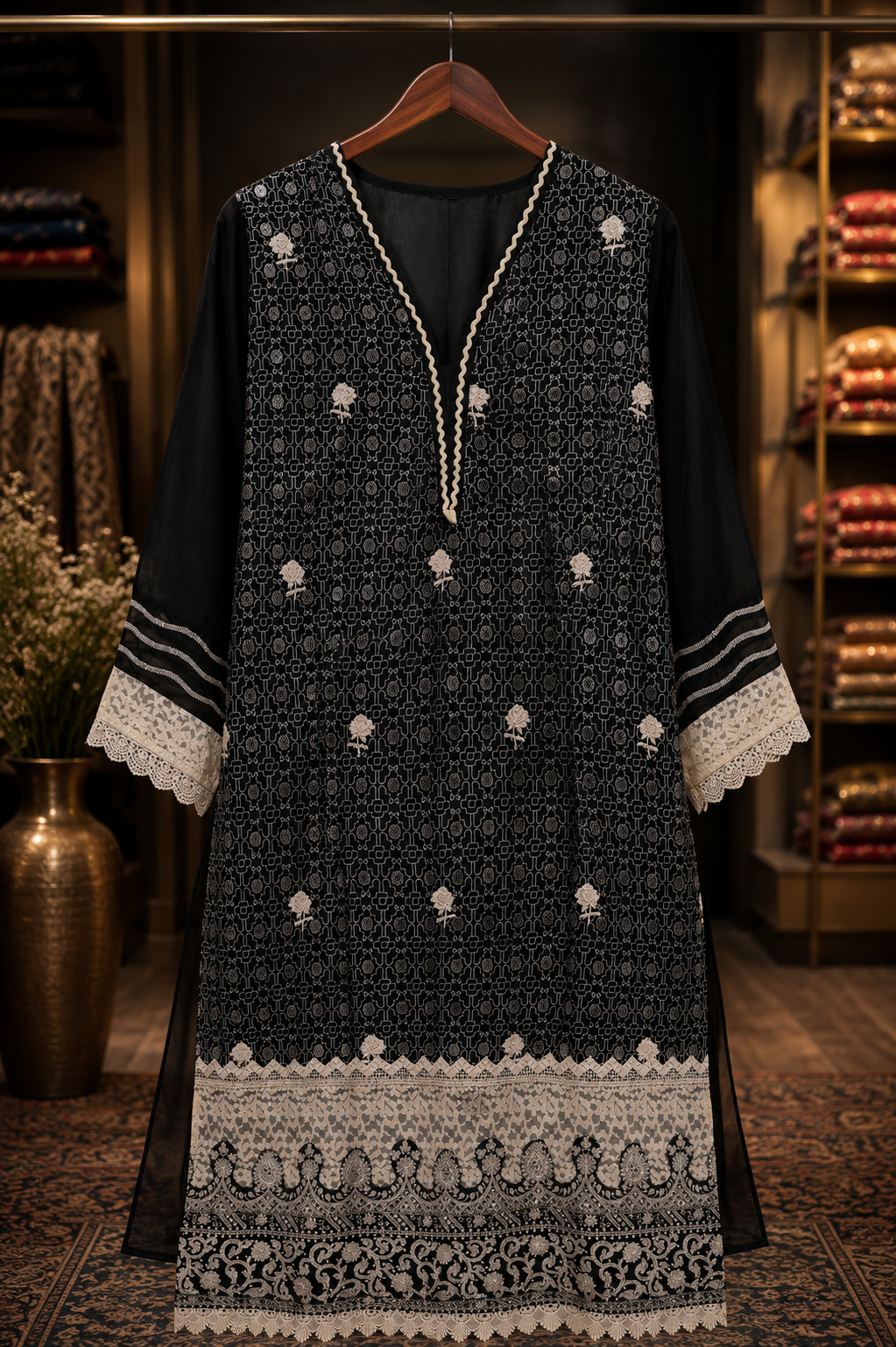 The Premium Pakistani Dress Material Suit