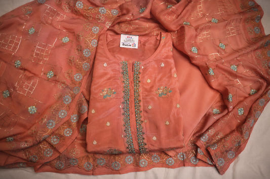 The Premium Wedding Wear Dress Material Suit