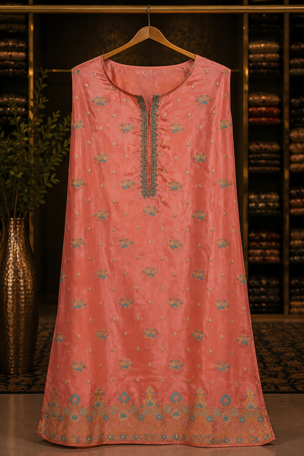 The Premium Wedding Wear Dress Material Suit