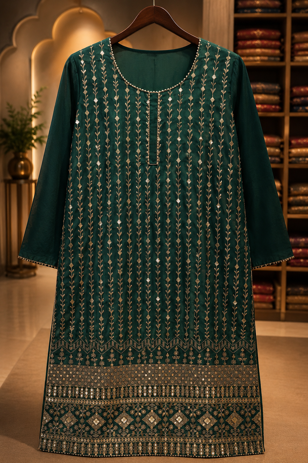 The Premium Pakistani Dress Material Suit
