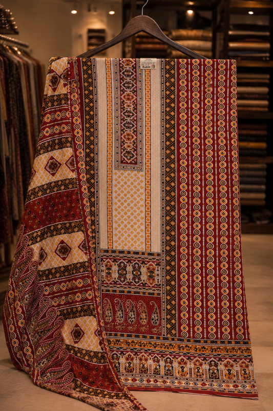 The Premium Pakistani Lawn Dress Material Suit