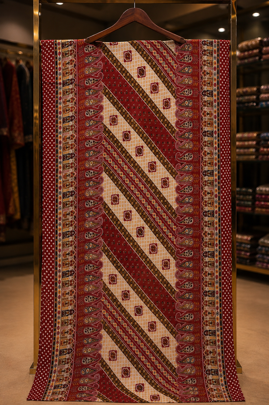 The Premium Pakistani Lawn Dress Material Suit