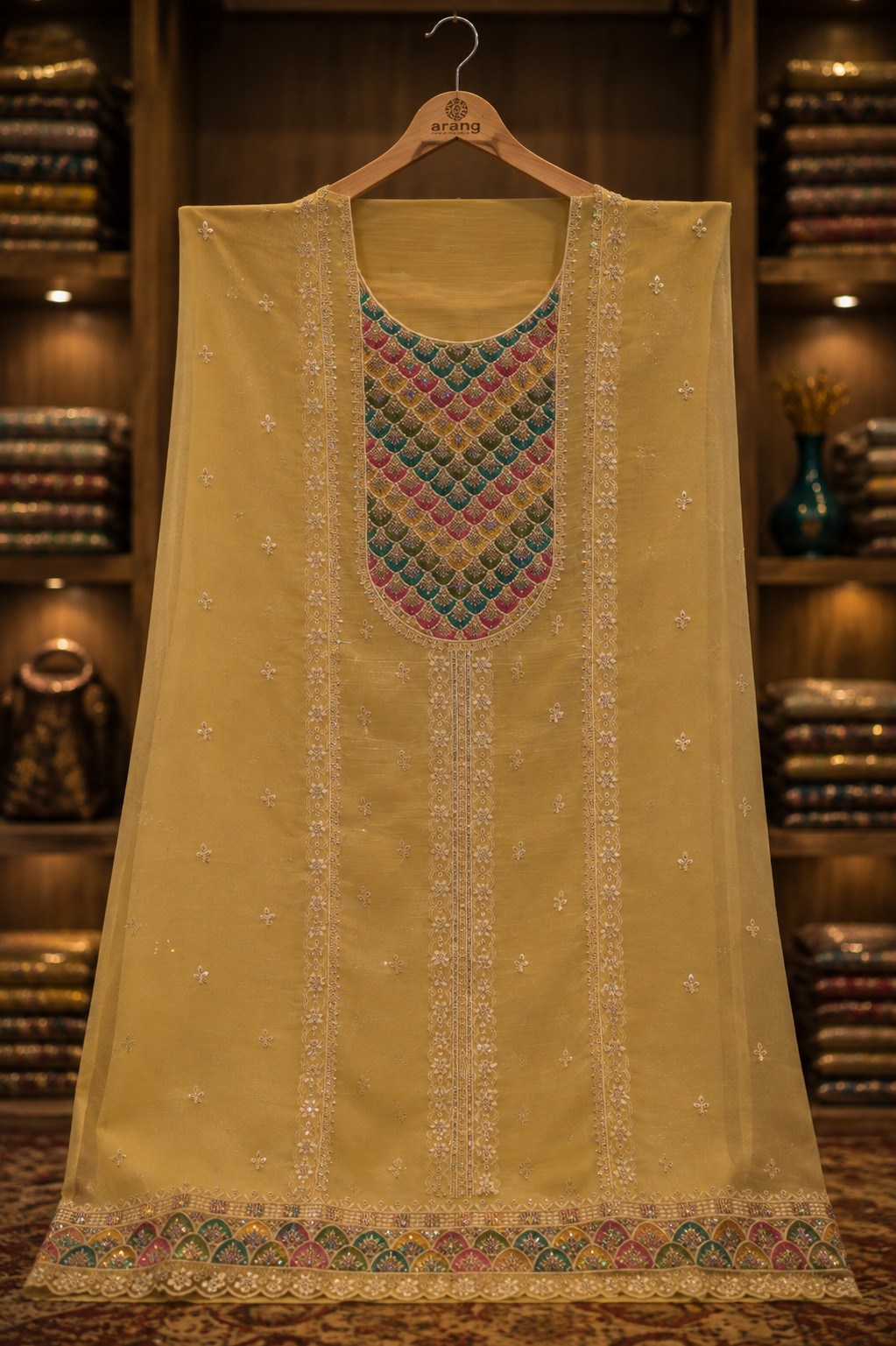 The Premium Pakistani Desinger Dress Material Suit