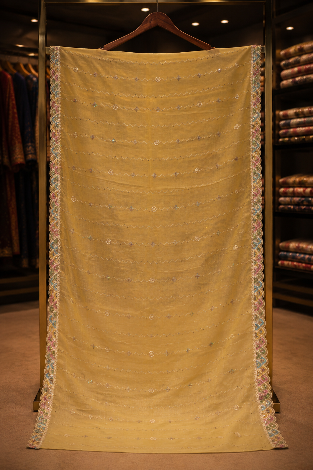 The Premium Pakistani Desinger Dress Material Suit