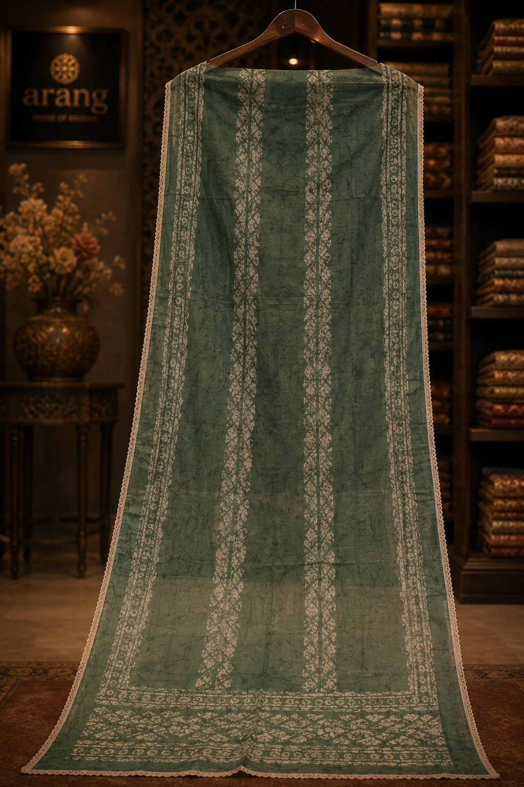 The Designer Bandhani Style Dress Material Suit