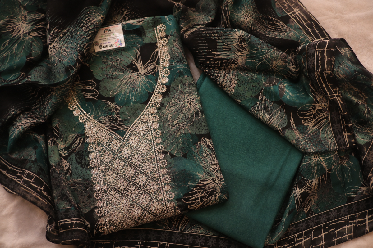 The Designer Wear Style Dress Material Suit