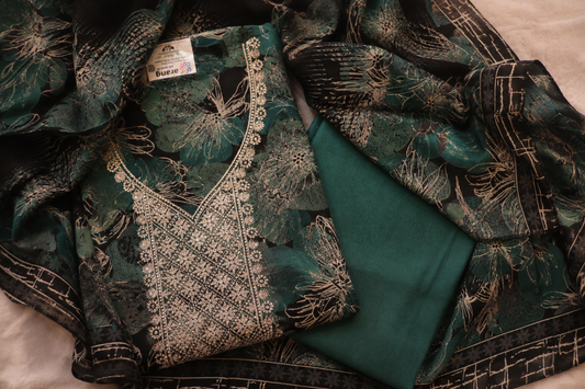 The Designer Wear Style Dress Material Suit