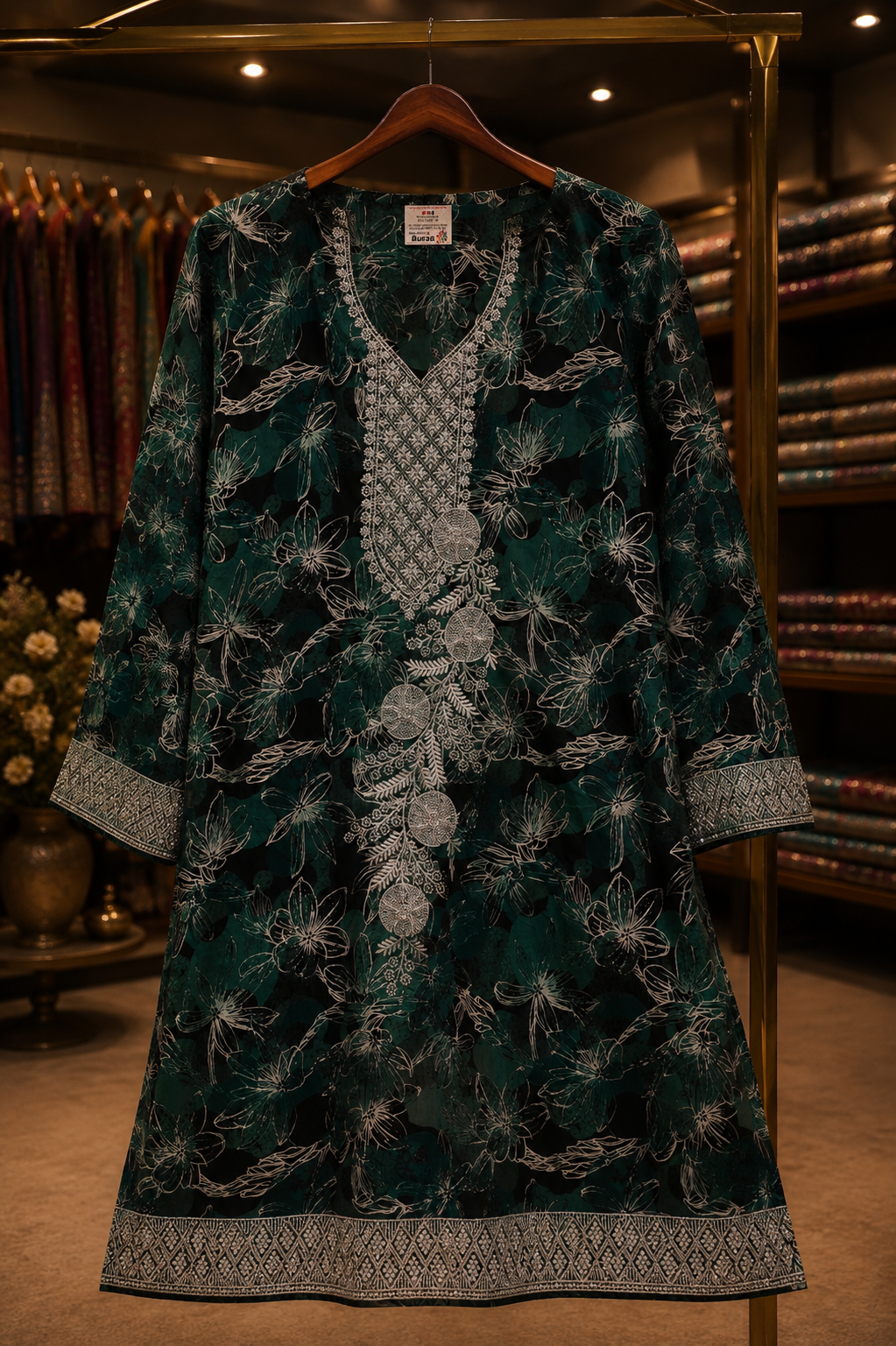 The Designer Wear Style Dress Material Suit