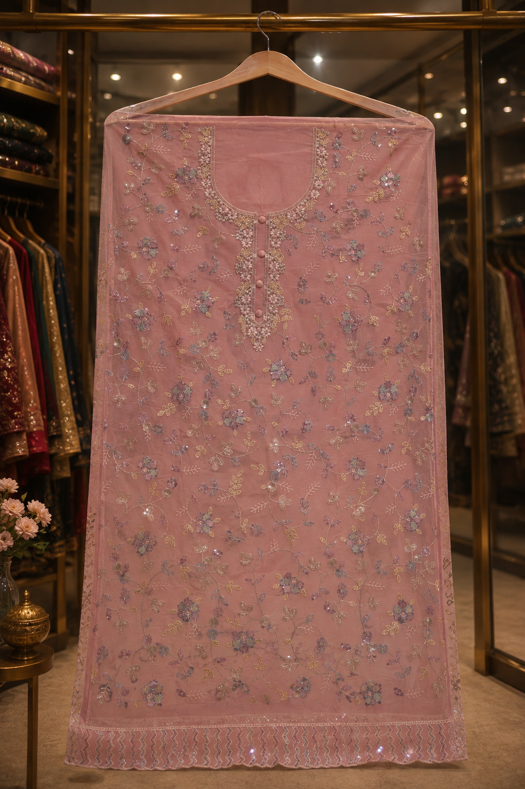 "The Designer Pakistani Wear Dress Material Suit