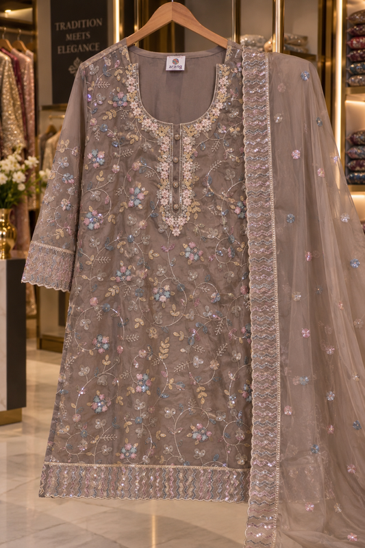 "The Designer Pakistani Wear Dress Material Suit