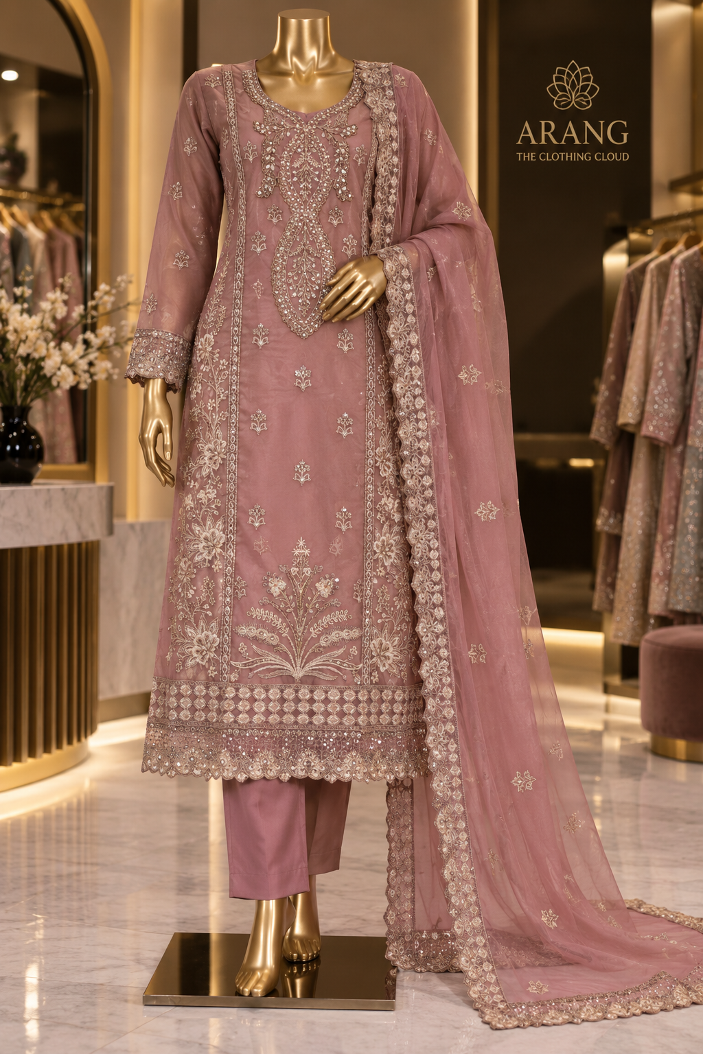 "The Designer Pakistani Wear Dress Material Suit