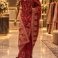 “The Elegant Maroon” Premium Designer Saree