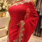 "The Persian Red" Premium Designer Saree