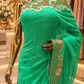 “The New Emerald Green” Premium Designer Saree