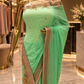 “The Double Shade Mint Green” Premium Designer Saree
