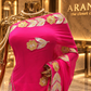 "The Rani Pink" Premium Designer Saree
