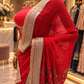 “The Red Mermaid” Premium Designer Saree