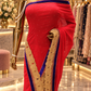"The Red Rose" Premium Designer Saree