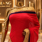 "The Red Rose" Premium Designer Saree
