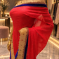 "The Red Rose" Premium Designer Saree